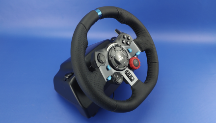 Кермо Дротовий Logitech PlayStation 4 G29 Driving Force Racing Wheel Black Б/У - Retromagaz, image 5