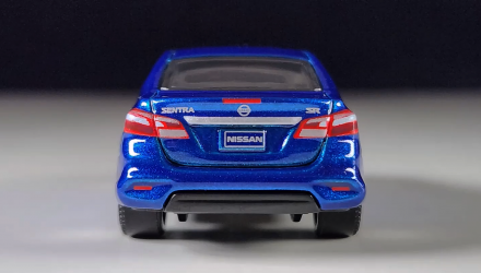 Машинка Велике Місто Matchbox 2016 Nissan Sentra Metro 1:64 HLC53 Blue - Retromagaz, image 6