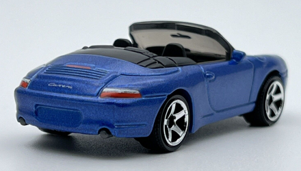 Машинка Большой Город Matchbox Porsche 911 Carrera Cabriolet Highway 1:64 HLD16 Blue - Retromagaz, image 3