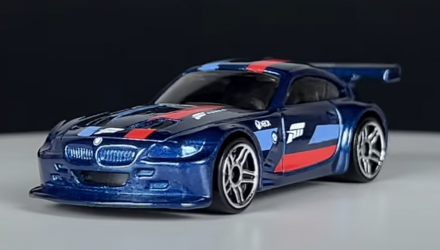 Тематическая Машинка Hot Wheels BMW Z4 M Motorsport Forza 1:64 HLK25 Dark Blue - Retromagaz, image 2