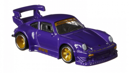 Машинка Premium Hot Wheels RWB Porsche 930 та Транспортер Aero Lift Team Transport 1:64 GJT37 Purple 2шт - Retromagaz, image 3