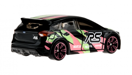 Тематична Машинка Hot Wheels Ford Focus RS Neon Speeders 1:64 HLH72/HLH73 Black - Retromagaz, image 3