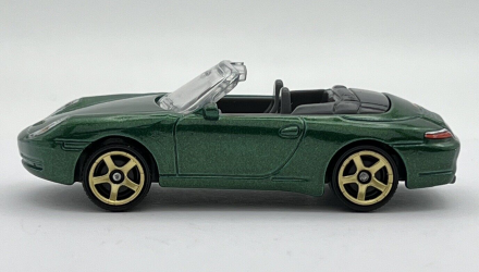 Машинка Большой Город Matchbox Porsche 911 Carrera Cabriolet Highway 1:64 HFR92 Green - Retromagaz, image 4