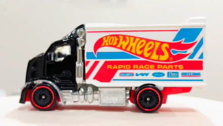 Машинка Базовая Hot Wheels Hiway Hauler 2 Haulers 1:64 HKH27 Black - Retromagaz, image 4