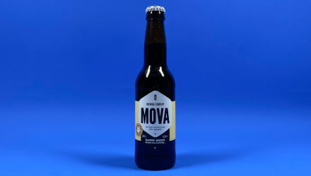 Пиво Безалкогольное MOVA Dark Non-Alcohol Темное Нефильтрованное 330ml - Retromagaz, image 1