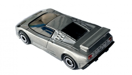 Машинка Базова Hot Wheels '94 Bugatti EB110 SS Turbo 1:64 HCX91 Silver - Retromagaz, image 3