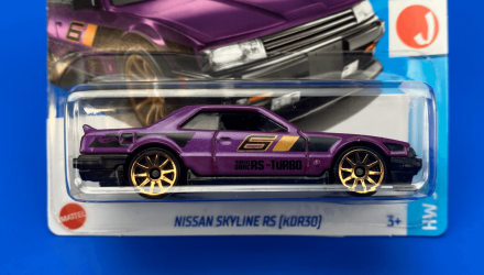 Набор Машинок Базовых Hot Wheels Nissan Skyline RS (KDR30) HTD06 Green + HTC40 Purple 1:64 - Retromagaz, image 1