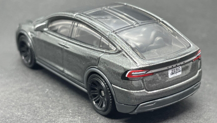 Машинка Большой Город Matchbox Tesla Model X Metro 1:64 HLC74 Grey - Retromagaz, image 2