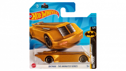 Машинка Базова Hot Wheels Batman: The Animated Series Batmobile Batman 1:64 HKJ76 Gold - Retromagaz, image 1