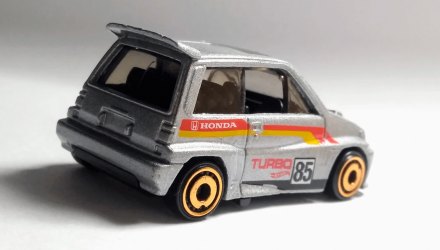 Машинка Базовая Hot Wheels '85 Honda City Turbo II Race Day 1:64 GHC51 Silver - Retromagaz, image 3