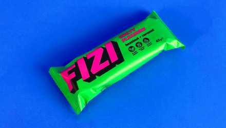 Батончик Fizi Шоколадний Guilty Pleasure Hazelnut & Caramel 45g - Retromagaz, image 1