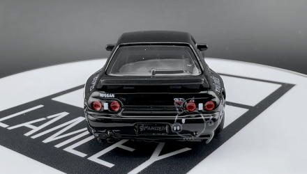 Машинка Premium Hot Wheels Nissan Skyline GT-R (R32) Pandem Chase Modern Classics 1:64 HRW01 Black - Retromagaz, image 6