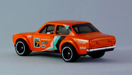 Машинка Базовая Hot Wheels '70 Ford Escort RS1600 Baja Blazers 1:64 GHB86 Orange - Retromagaz, image 3