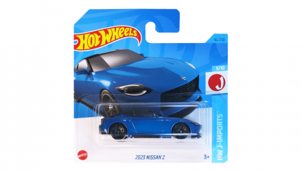 Машинка Базовая Hot Wheels Nissan Z J-Imports 1:64 HKJ11 Blue - Retromagaz, image 1