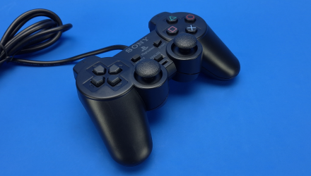 Набір Консоль Sony PlayStation 2 Slim SCPH-9xxx Europe Black Б/У  + Геймпад Дротовий DualShock 2 SCPH-10010 - Retromagaz, image 6