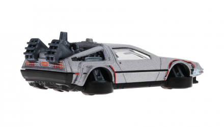 Машинка Базова Hot Wheels DeLorean DMC-12 Back to the Future Time Machine - Hover Mode Screen Time 1:64 HTB33 Silver - Retromagaz, image 3