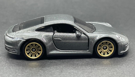 Тематическая Машинка Matchbox Porsche 911 Carrera 4S Moving Parts 1:64 FWD28/HLG22 Grey - Retromagaz, image 4