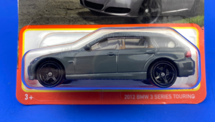 Машинка Велике Місто Matchbox 2012 BMW 3 Series Touring Highway 1:64 HVN76 Grey - Retromagaz, image 1