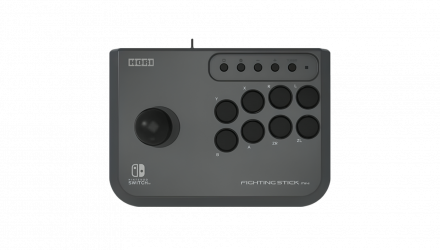 Контролер Дротовий Hori Switch Fighting Stick Mini NSW-149U Grey Б/У - Retromagaz, image 1