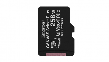 Карта Памяти Kingston Canvas Select Plus UHS-I U3 V30 A1 + SD Adapter 256GB - Retromagaz, image 3