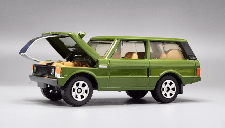 Тематическая Машинка Matchbox 1975 Range Rover Moving Parts 1:64 FWD28/HVN07 Green - Retromagaz, image 4