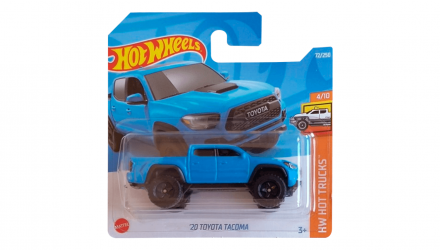 Машинка Базова Hot Wheels '20 Toyota Tacoma Hot Trucks 1:64 HCT18 Blue - Retromagaz, image 1