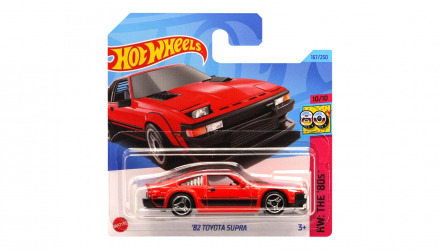 Машинка Базова Hot Wheels '82 Toyota Supra The `80S 1:64 HKG87 Red - Retromagaz, image 1