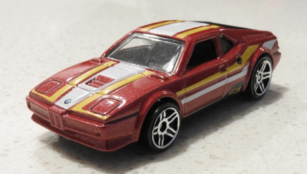 Тематическая Машинка Hot Wheels BMW M1 BMW 1:64 DJM80 Dark Red - Retromagaz, image 2