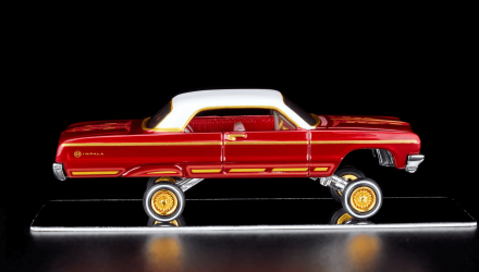 Машинка Premium Hot Wheels '64 Impala Red Line Club RLC 1:64 HWF20 Red - Retromagaz, image 3