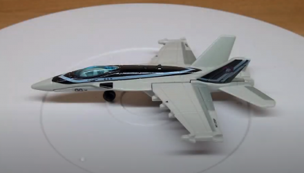 Тематическая Машинка Matchbox Boeing F7A-18 Super Hornet Sky Busters 1:64 HVM52 Grey - Retromagaz, image 2