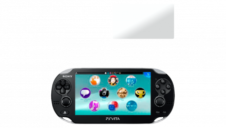 Набор Консоль Sony PlayStation Vita Модифицированная 64GB Black + 5 Встроенных Игр Б/У  + Стекло RMC Trans Clear Новый + Чехол Мягкий - Retromagaz, image 1