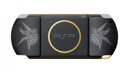 Консоль Sony PlayStation Portable Slim PSP-3ххх Monster Hunter 3 Limited Edition Модифицированная 32GB Gold Black + 5 Встроенных Игр Б/У - Retromagaz, image 3