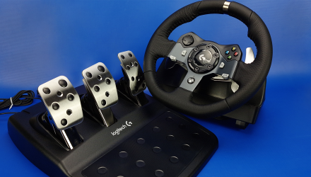 Набір Кермо Дротовий Logitech Xbox Series G920 Black Новий  + Важіль перемикання передач PlayStation 4 5 Xbox Driving Force Shifter - Retromagaz, image 3