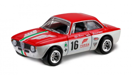 Машинка Premium Hot Wheels Alfa Romeo Giulia Sprint GTA Forza Motorsport 1:64 DJF51 White - Retromagaz, image 2