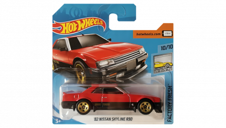 Машинка Базова Hot Wheels '82 Nissan Skyline R30 Factory Fresh 1:64 FJV44 Red - Retromagaz, image 1