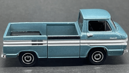 Тематическая Машинка Matchbox 1961 Corvair Rampside Truck Moving Parts 1:64 FWD28/HVM90 Blue - Retromagaz, image 3