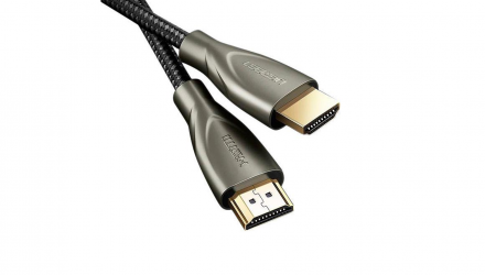 Кабель Ugreen HD131 Carbon Fiber Zinc Alloy HDMI 2.0 - HDMI 2.0 1m - Retromagaz, image 1