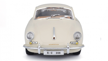 Машинка Bburago 1961 Porsche 356B 1:24 White - Retromagaz, image 5