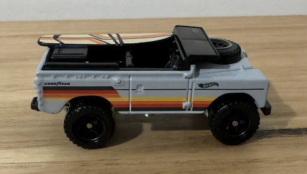 Машинка Базова Hot Wheels Land Rover Series II Hot Trucks 1:64 HTC32 Grey - Retromagaz, image 2