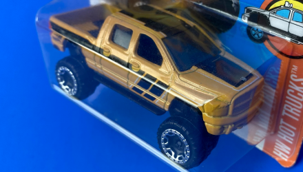 Машинка Базовая Hot Wheels Dodge Ram 1500 Hot Trucks 1:64 DHR50 Yellow - Retromagaz, image 4