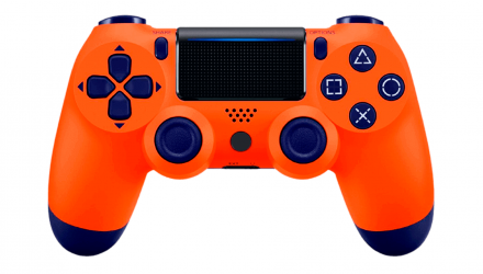 Геймпад Беспроводной RMC PlayStation 4 DoubleShock 4 Sunset Orange Новый - Retromagaz, image 1