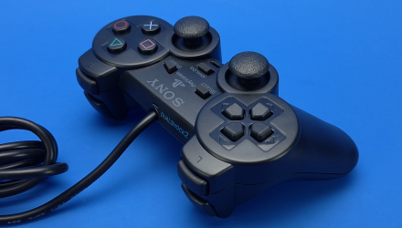 Набір Консоль Sony PlayStation 2 Slim SCPH-9xxx Europe Black Б/У  + Геймпад Дротовий DualShock 2 SCPH-10010 - Retromagaz, image 8