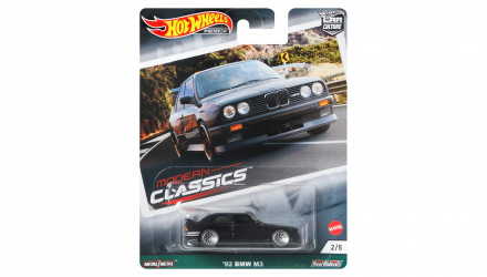 Машинка Premium Hot Wheels '92 BMW M3 Modern Classics 1:64 GRJ92 Black - Retromagaz, image 1