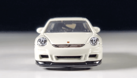 Машинка Велике Місто Matchbox Porsche 911 GT3 Highway 1:64 HVP19 White - Retromagaz, image 4