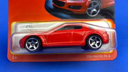 Машинка Большой Город Matchbox 2004 Mazda RX-8 Showroom 1:64 HVN69 Red - Retromagaz, image 1