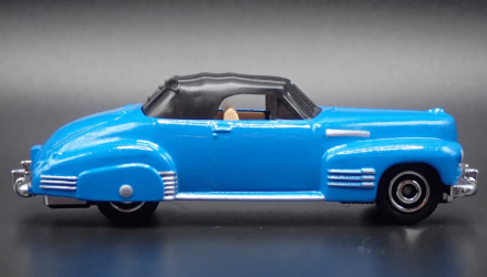 Машинка Велике Місто Matchbox '41 Cadillac Series 62 Showroom 1:64 GKK27/HVL57/HVN85 Blue - Retromagaz, image 4