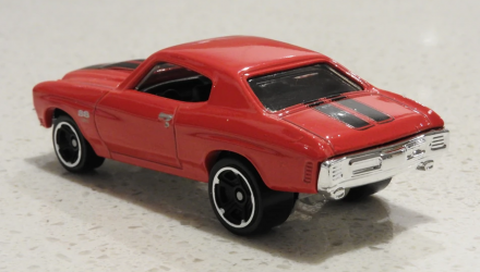 Машинка Базова Hot Wheels '70 Chevelle SS Fast & Furious Screen Time 1:64 GHC78 Red - Retromagaz, image 3