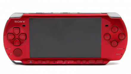 Консоль Sony PlayStation Portable Slim PSP-3ххх Модифікована 32GB Red + 5 Вбудованих Ігор Б/У - Retromagaz, image 1