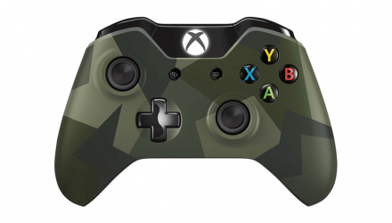 Геймпад Бездротовий Microsoft Xbox One Limited Edition Version 2 Green Camo Б/У - Retromagaz, image 1