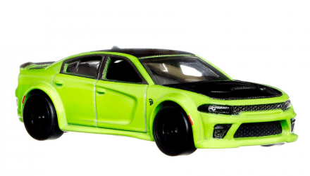 Машинка Premium Hot Wheels '20 Dodge Charger Hellcat American Scene 1:64 HCK04 Green - Retromagaz, image 2